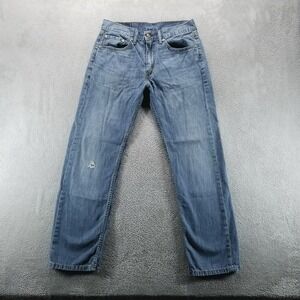 Levis 505 Jeans Mens‎ 31x30 Blue Regular Straight Mid Rise Medium Wash